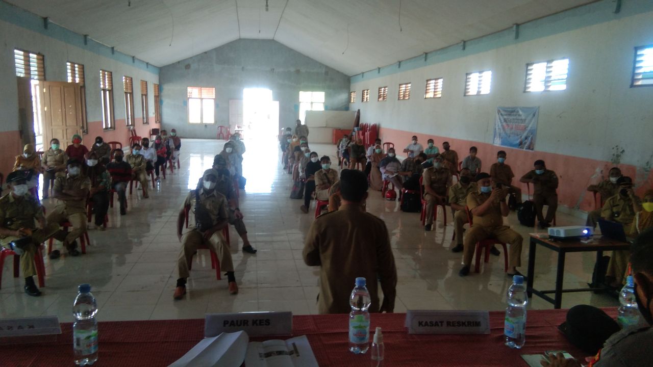 Pelatihan Trecar Covi-19, di BPU Tutuyan.(foto:ist)