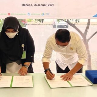 Bupati Bersama Kepala BPJS Ketenagakerjaan Sulut Tandatangani Nota Perjanjian Kerjasama