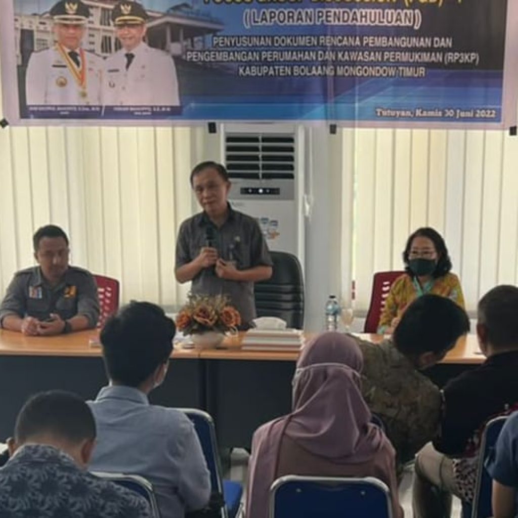 Kegiatan FGD di Dinas PUPR/foto fichi