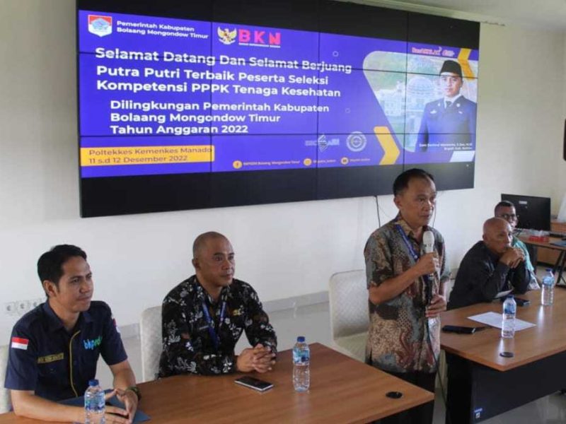 Wakili Bupati, Sekda Buka Pelaksanaan Seleksi PPPK Formasi Kesehatan
