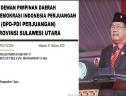 Ko’ Anga Masih Sakti: PDI-P Keluarkan Rekom Pimpinan Definitif DPRD Bolmut