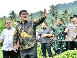 Gubernur Sulut Mayjen (Purn) Yulius Selvanus Tinjau Areal Universitas Islam di Bolaang Mongondow
