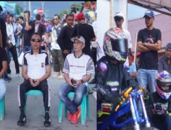 Wakil Bupati MAP Secara Resmi Membuka Event Kejurda Drag Race dan Drag Bike Bolmut 2025